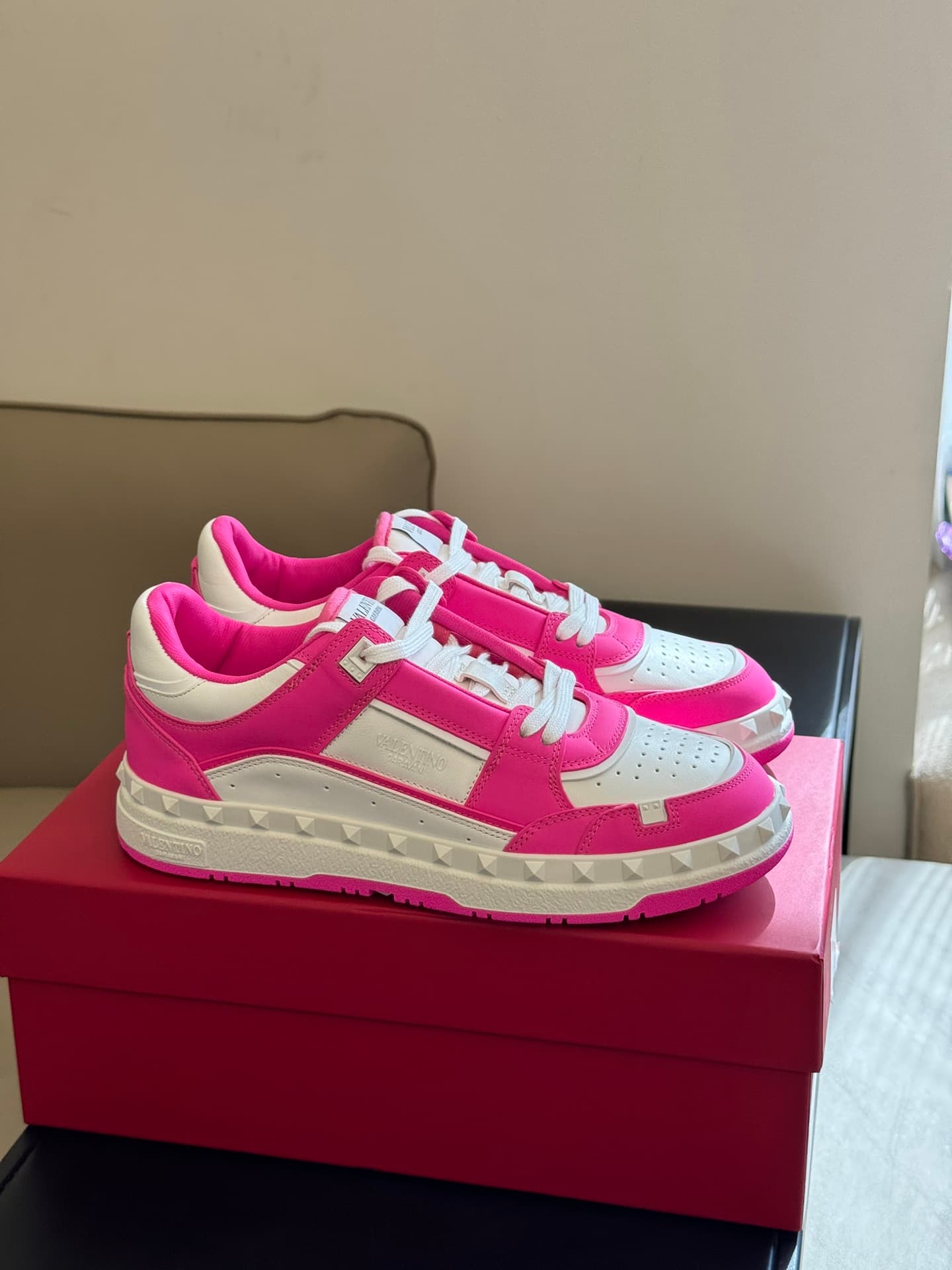 Valentino garavani open skate sneakers Men Women