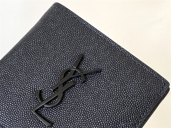 CASSANDRE EAST/WEST WALLET IN GRAIN DE POUDRE LEATHER High