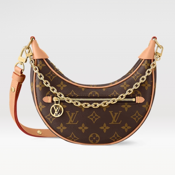 Louis Vuitton LOOP Handbag Monogram coated canvas M81098 High
