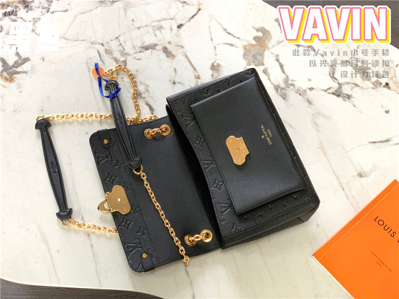 Louis Vuitton VAVIN PM Embossed supple grained cowhide leather and supple grained cowhide leather M44151 High