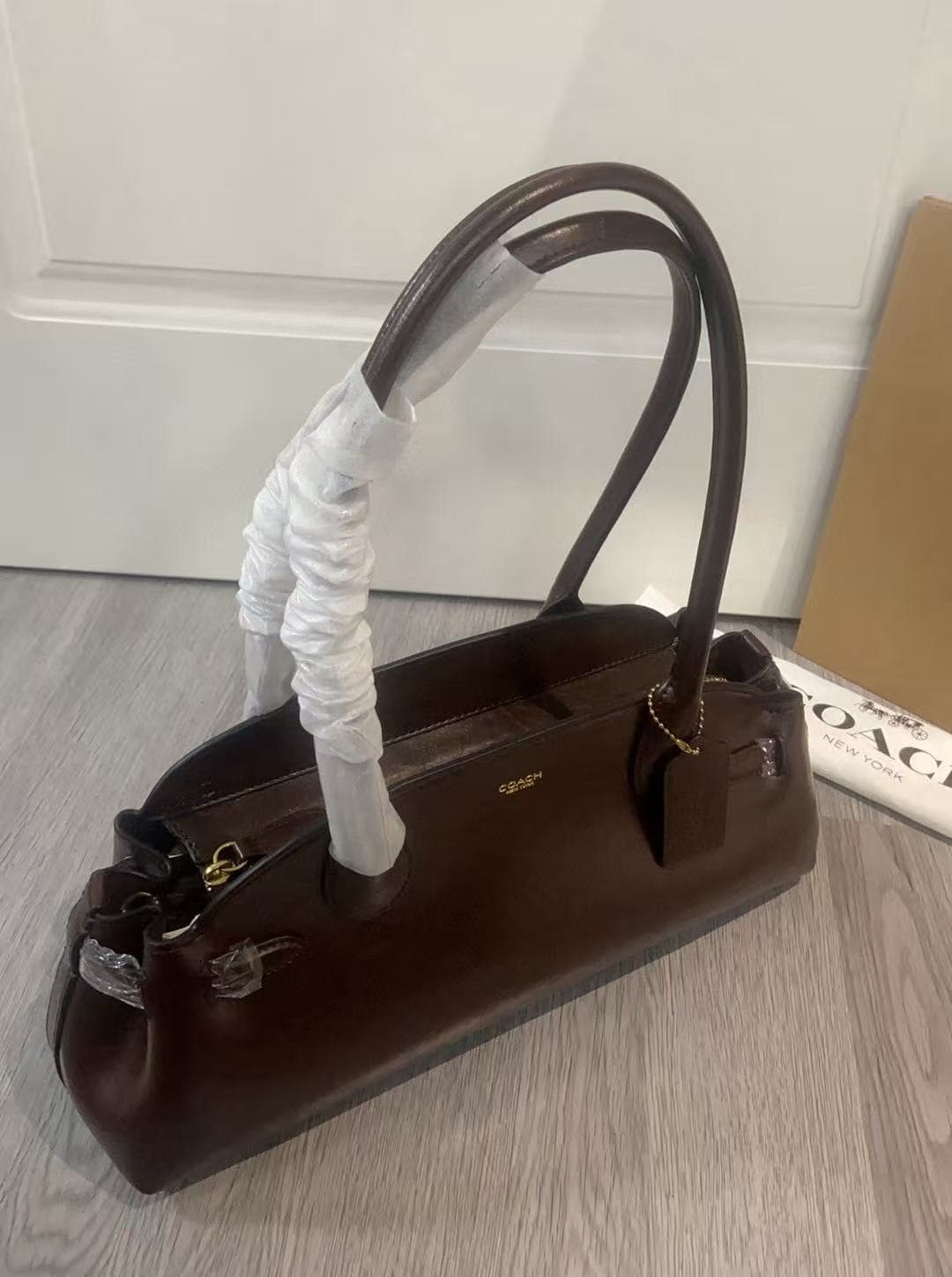 Coach Empire Carryall Shoulder Bag Brown High