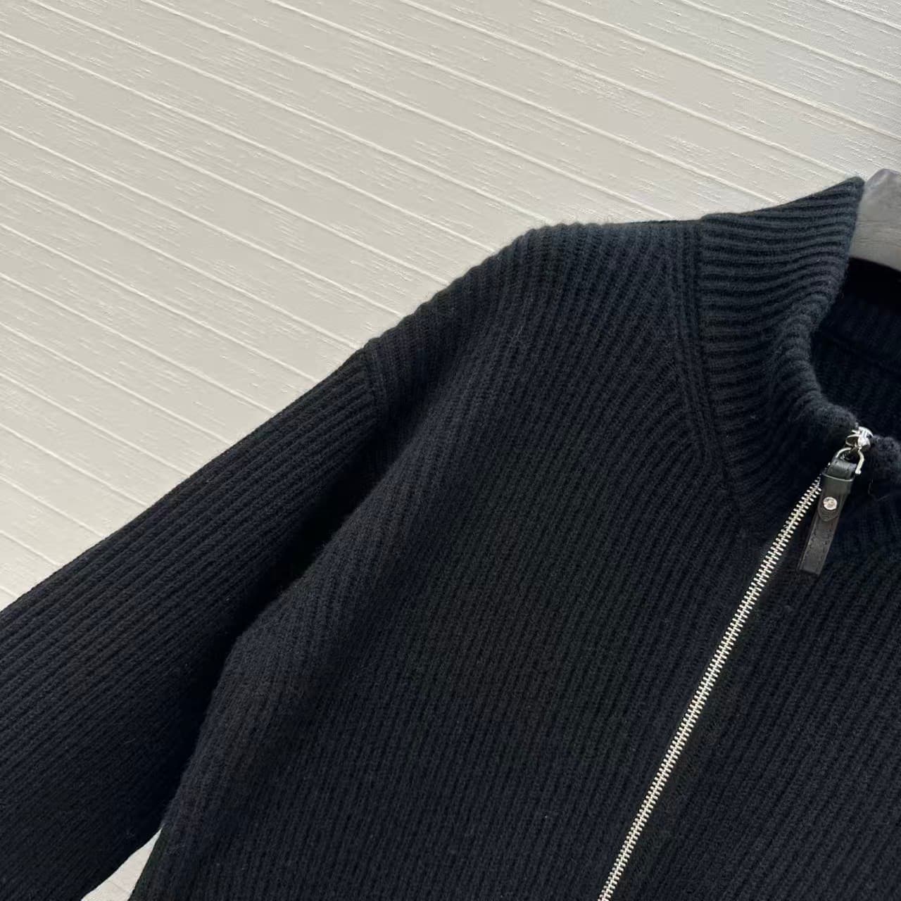 Hermes Women's H Pocket Zipped Long Jacket