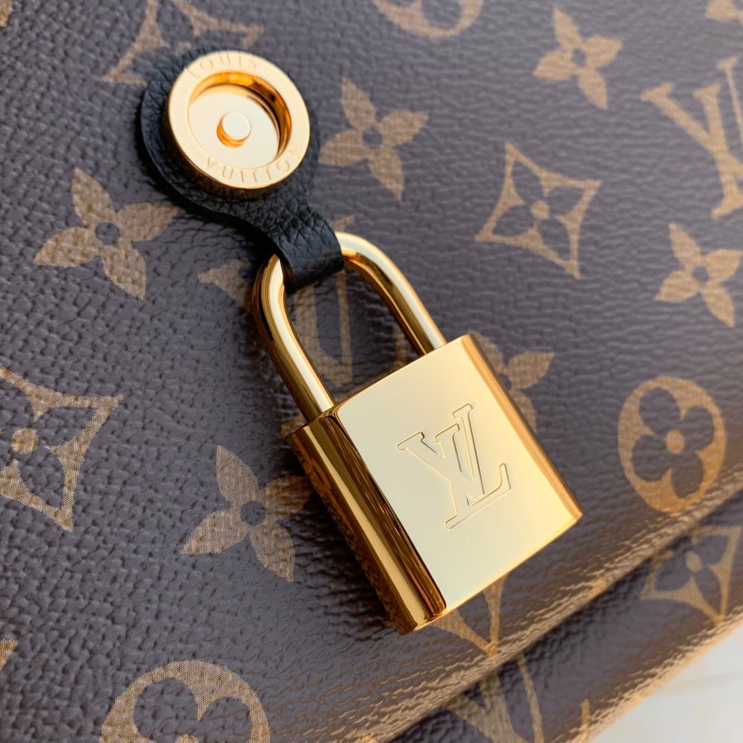 Louis Vuitton Saint Germain PM bag in Monogram canvas M26285 Black High