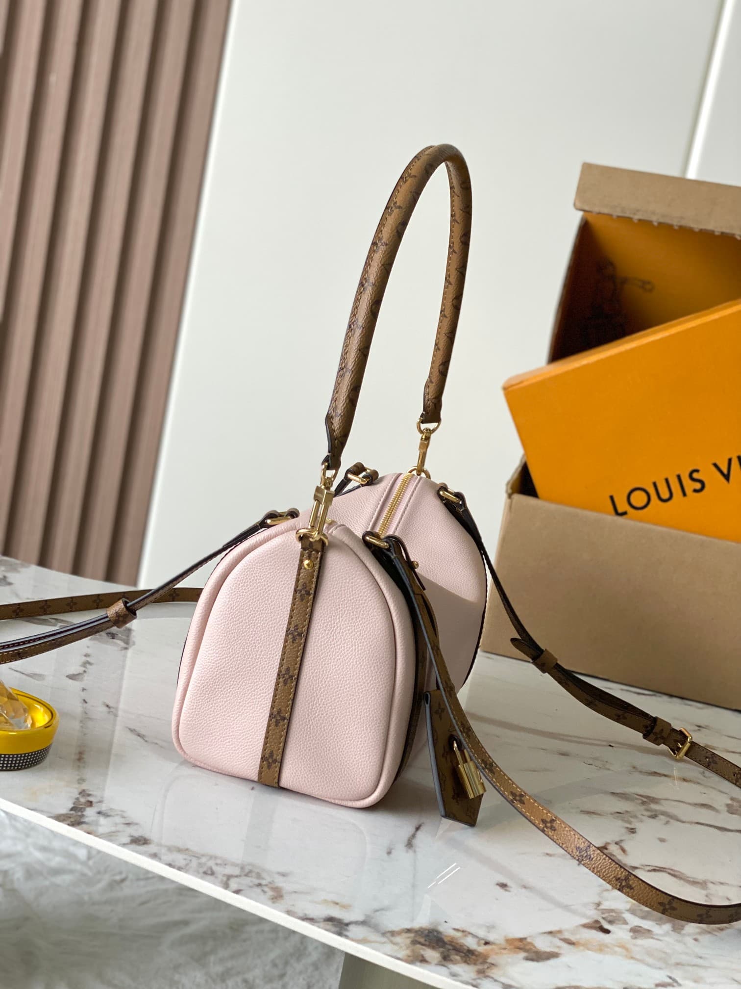 Louis Vuitton Express PM Petal Pink Calfskin M29847 TOP