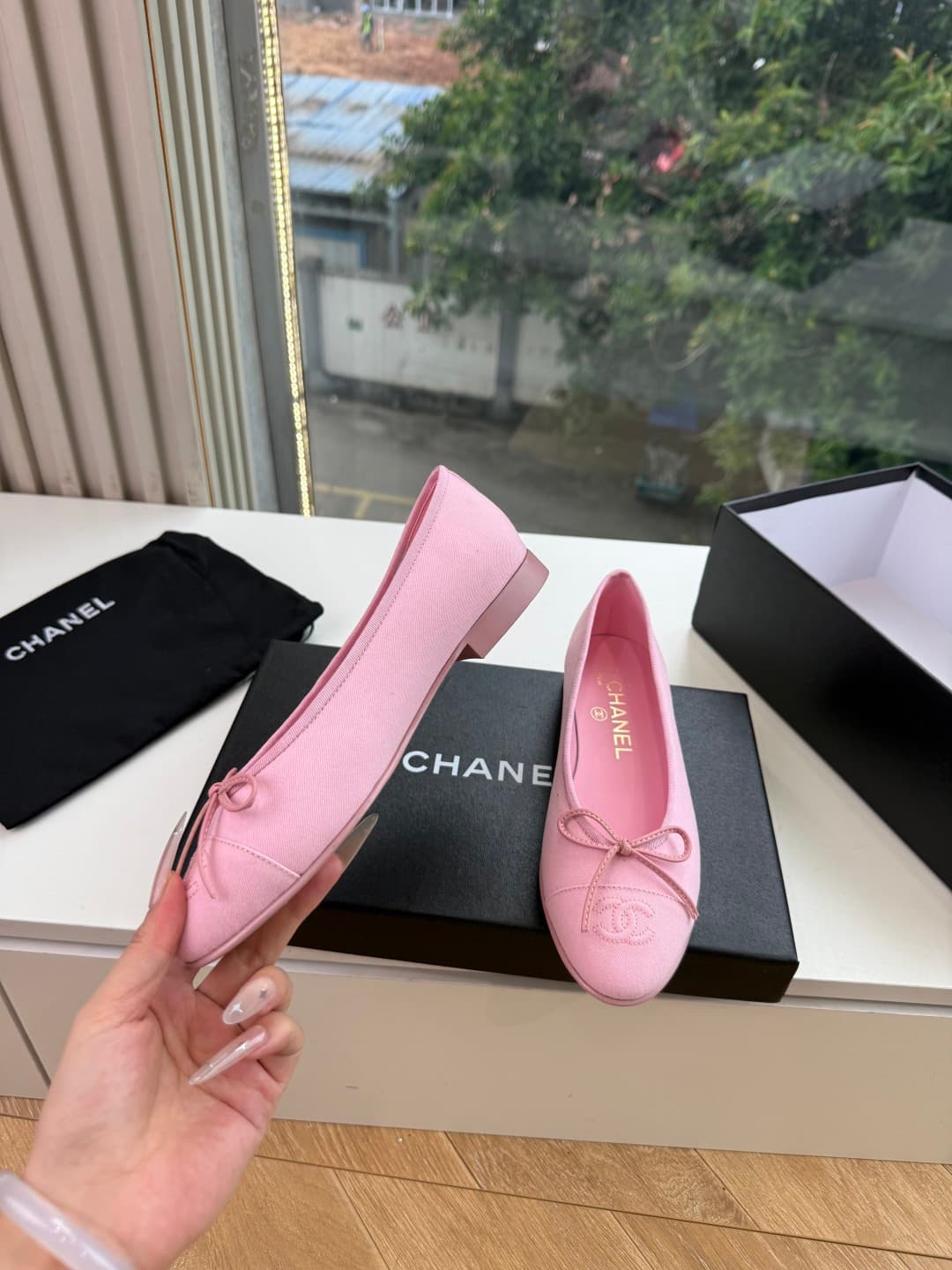 Chanel Ballet Flats Women Shoes