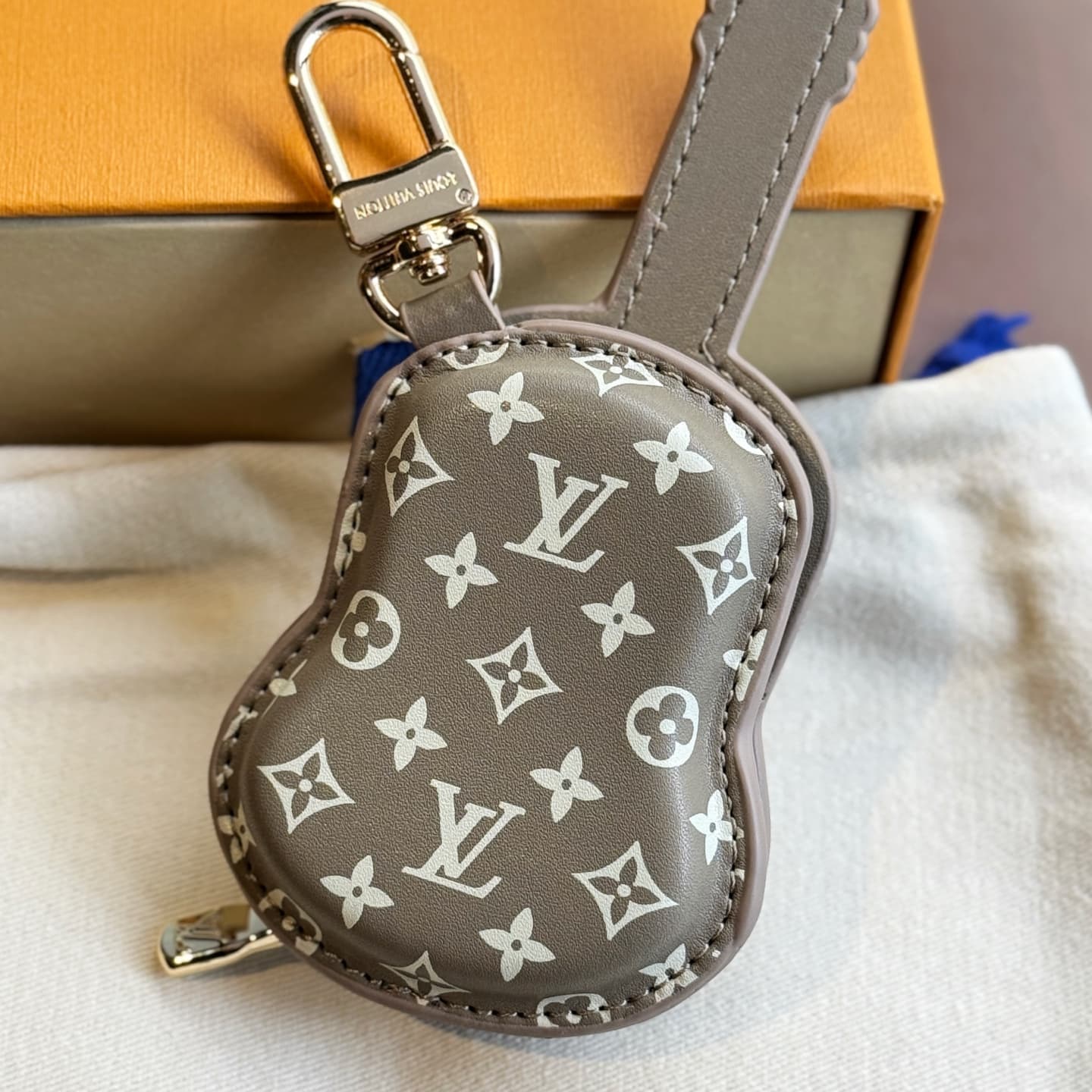 LV Guitar Pouch Bag Charm M02032