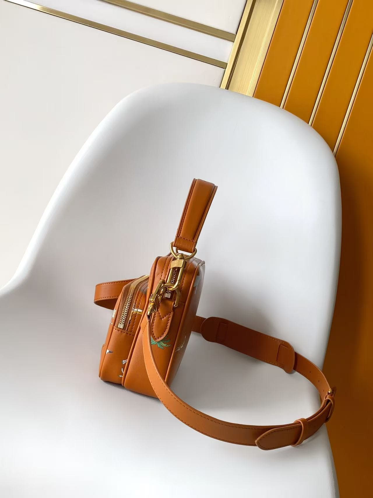 Louis Vuitton Nil GM x The Darjeeling Limited Tan Calfskin leather M27993 High