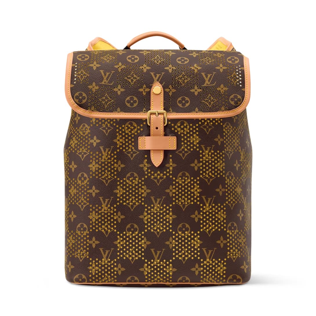 Louis Vuitton Flaneur Backpack Monogram/Yellow Grid coated canvas M29295 TOP
