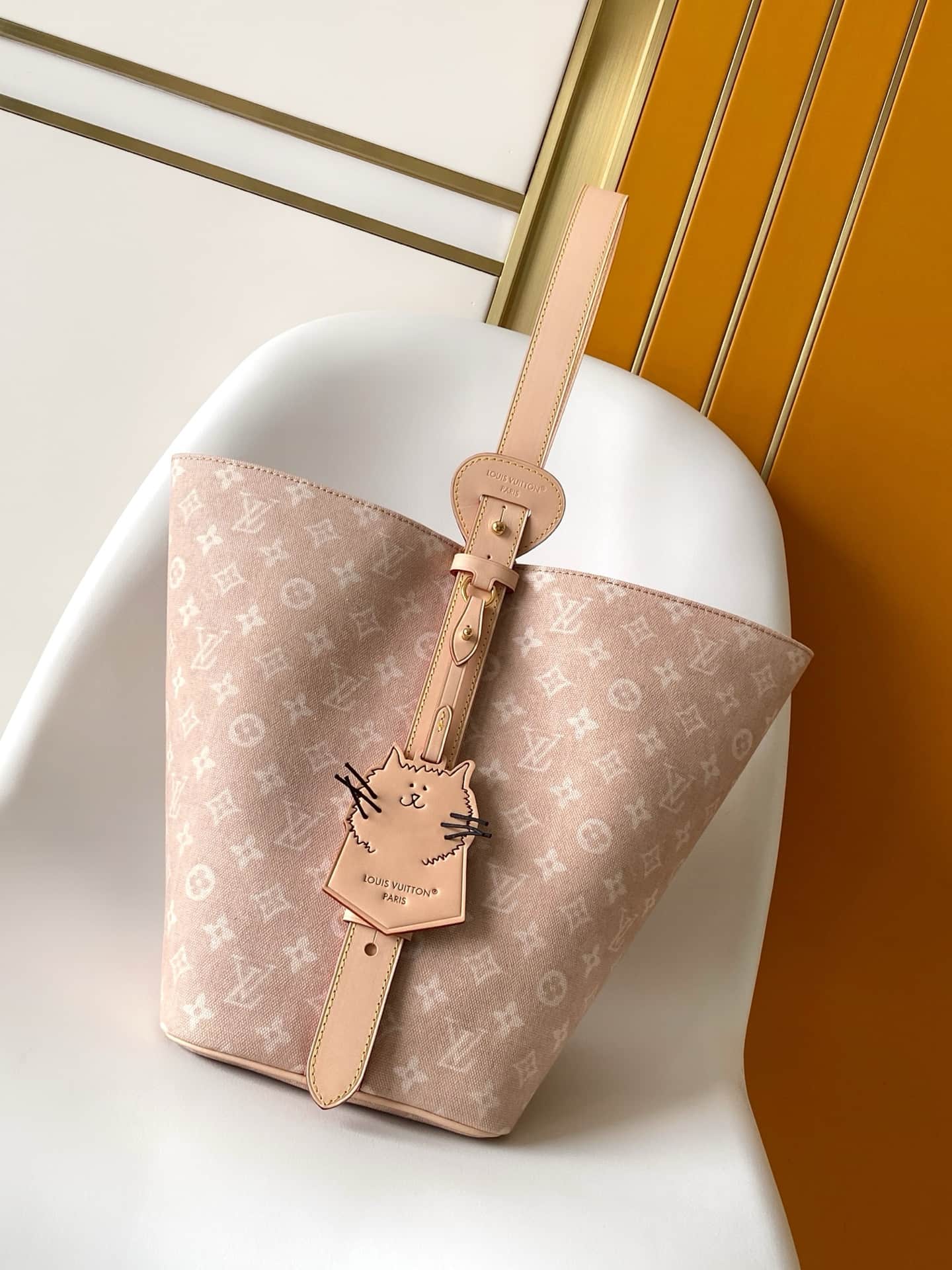 Louis Vuitton All In GM Meowgram coated canvas M25727 High