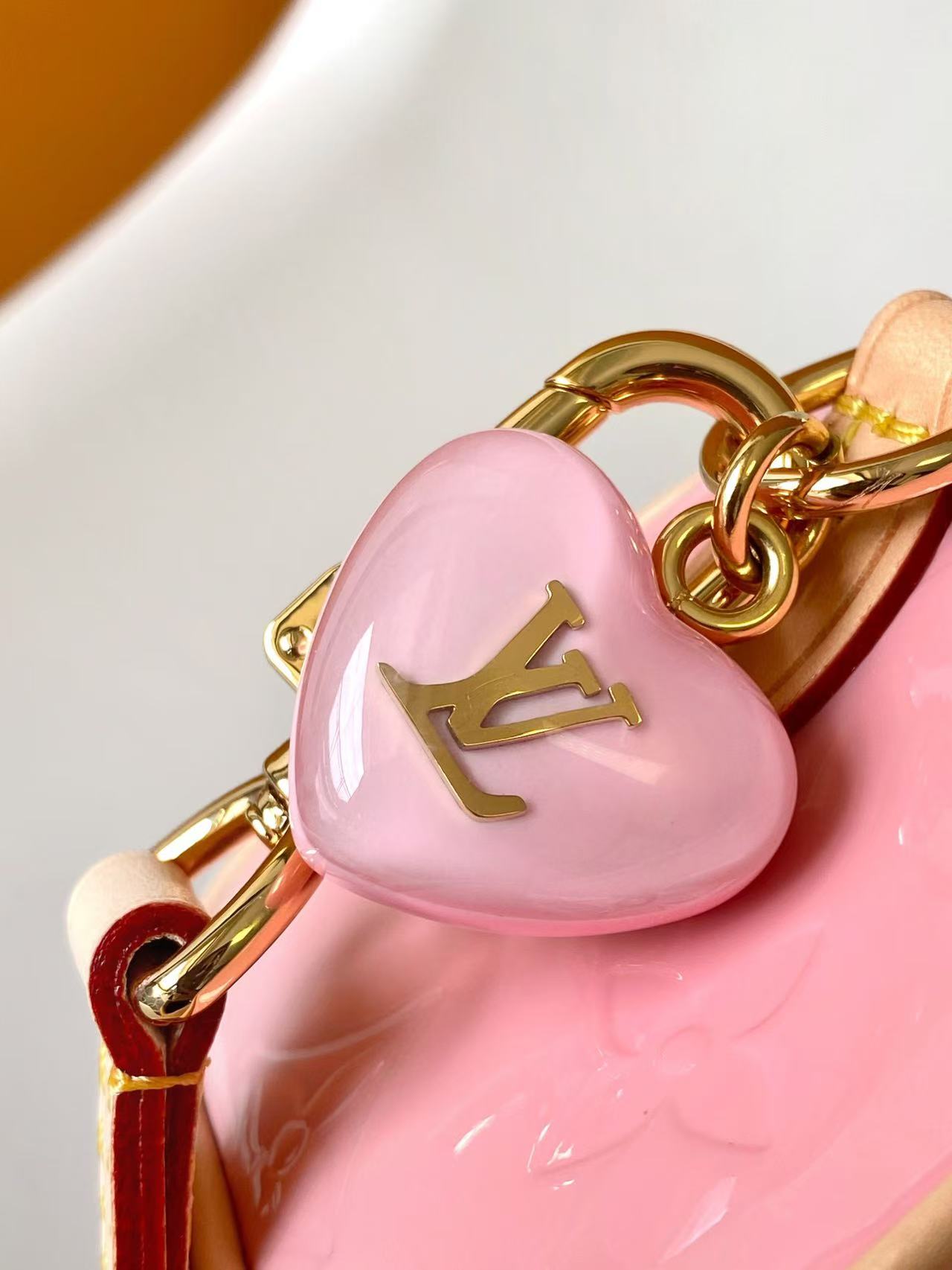 Louis Vuitton Nano Speedy Bag Monogram Vernis Calfskin High
