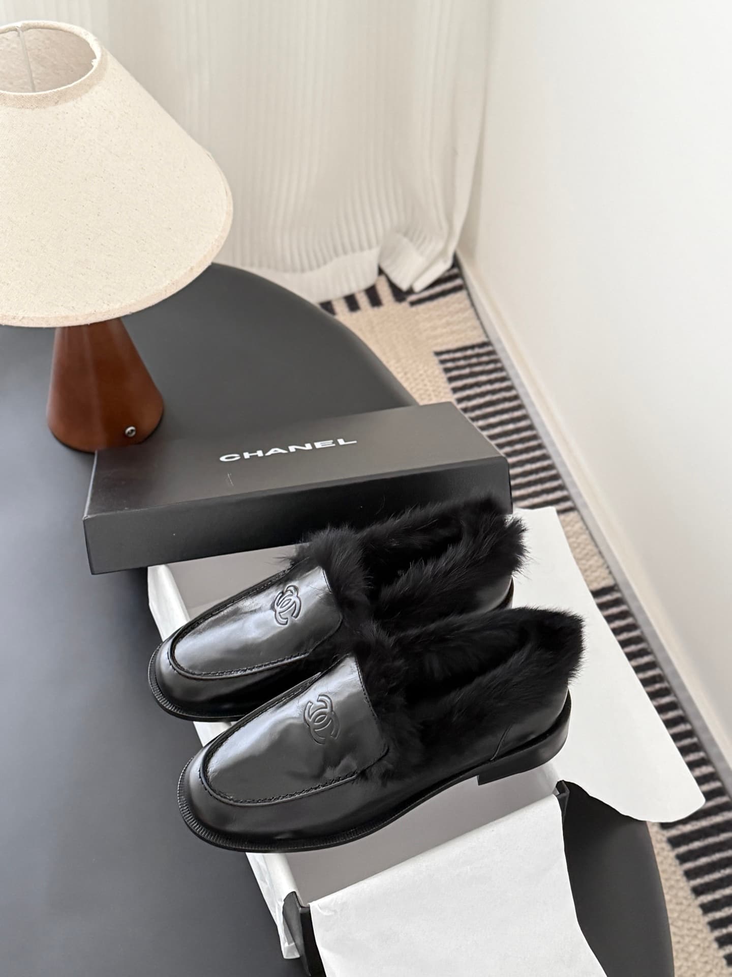 Chanel Mocassins Loafers Shoes Women
