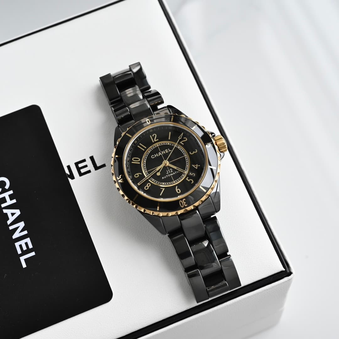 Chanel J12 Watch TOP Caliber 12.1- Black Ceramic