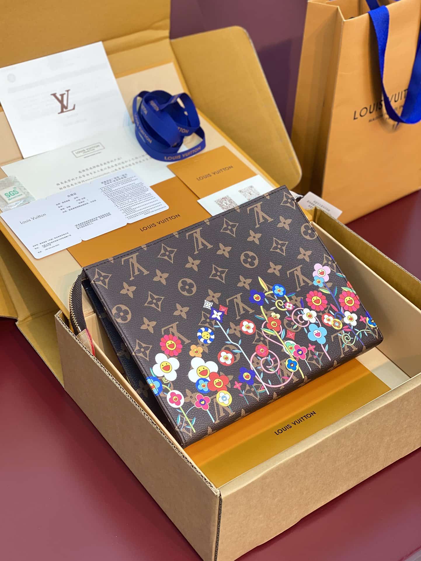 Louis Vuitton x Murakami Toiletry Pouch Monogram coated canvas M14180 High