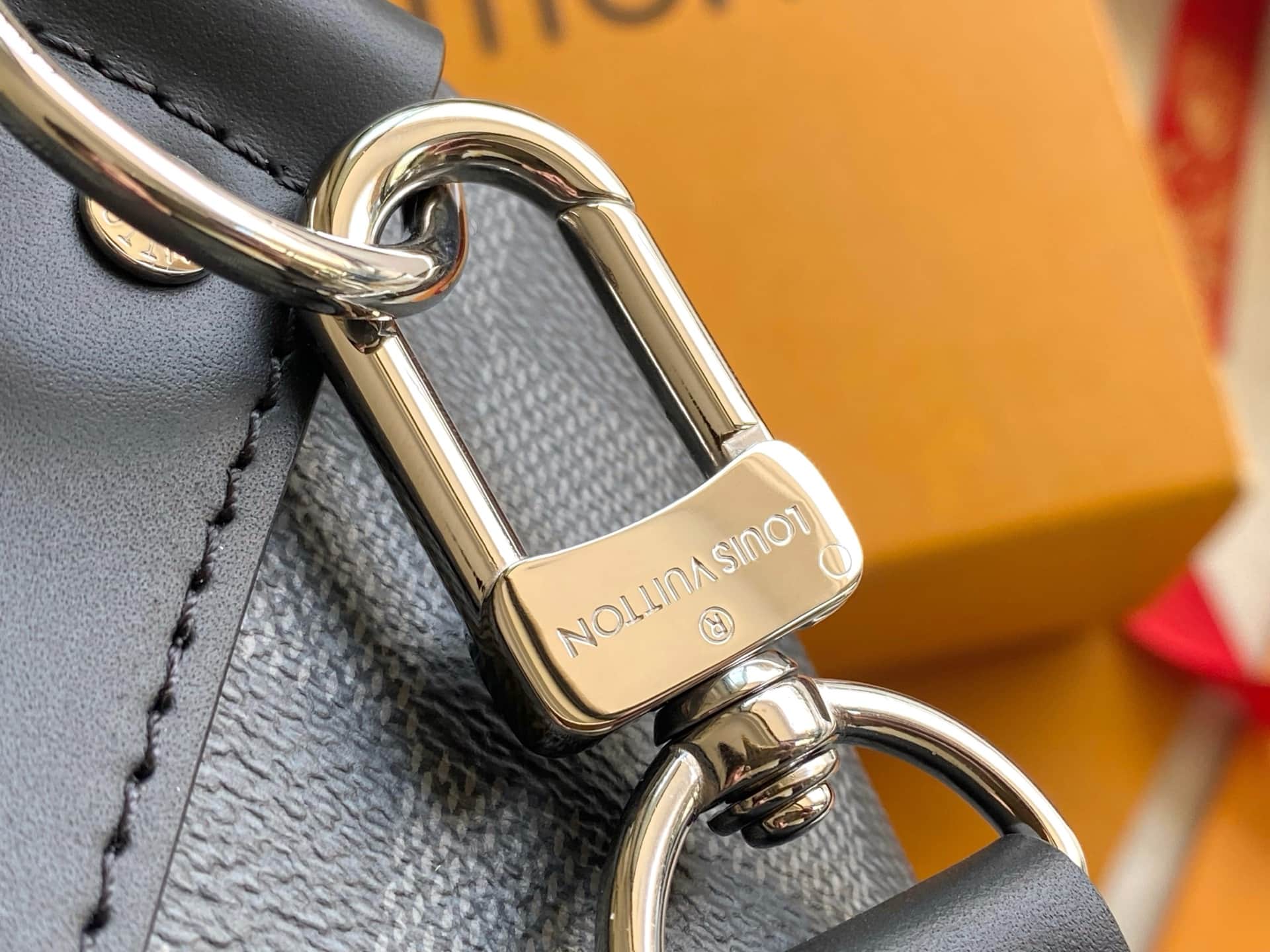 Louis Vuitton Keepall Bandoulière 55 Damier Graphite Canvas N41413 TOP