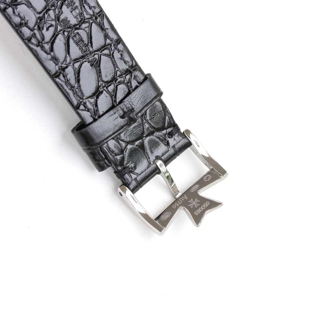 Vacheron Constantin Traditionnelle Watch with Silver  Paved Diamonds TOP
