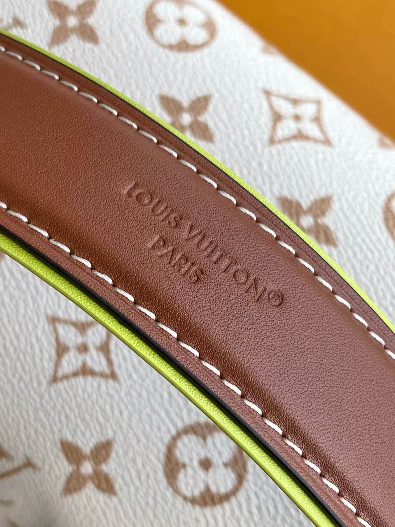 Louis Vuitton Side Trunk MM East-West Monogram Dune Coated canvas M29913 High