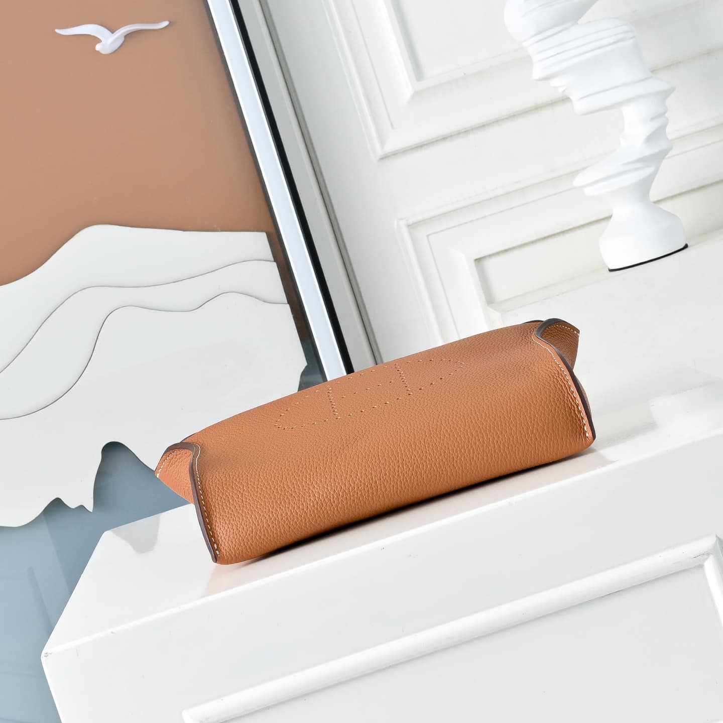 Hermès Videpoches Bag Togo Leather In Tan WAX High