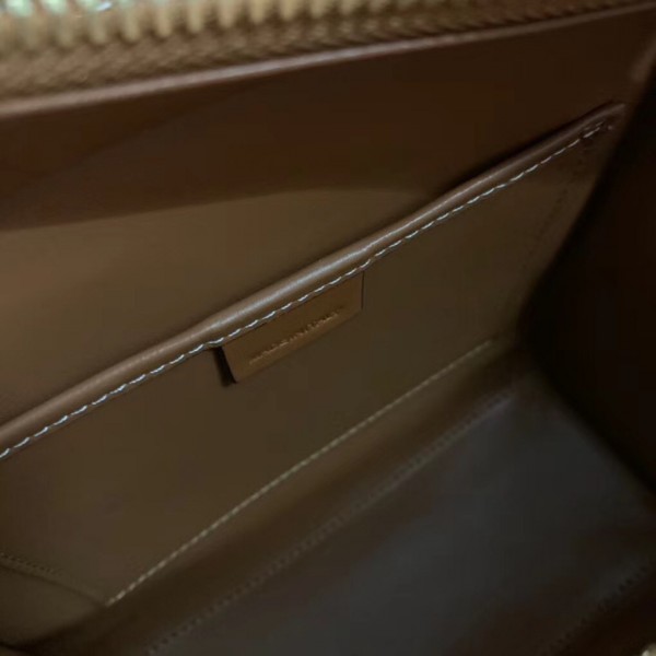 Celine Teen Triomphe Bag Shiny Calfskin Grey High