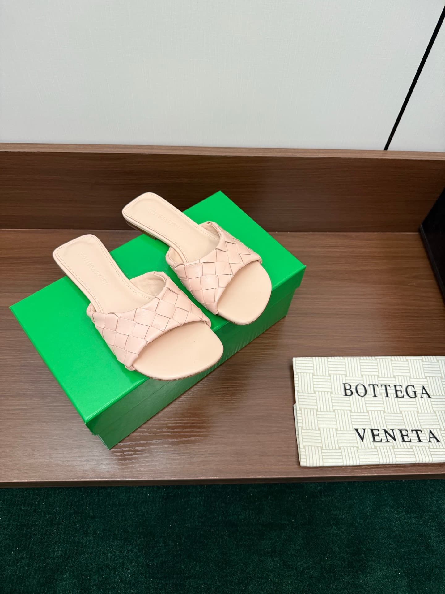Bottega Veneta Livia Flat Mules Women