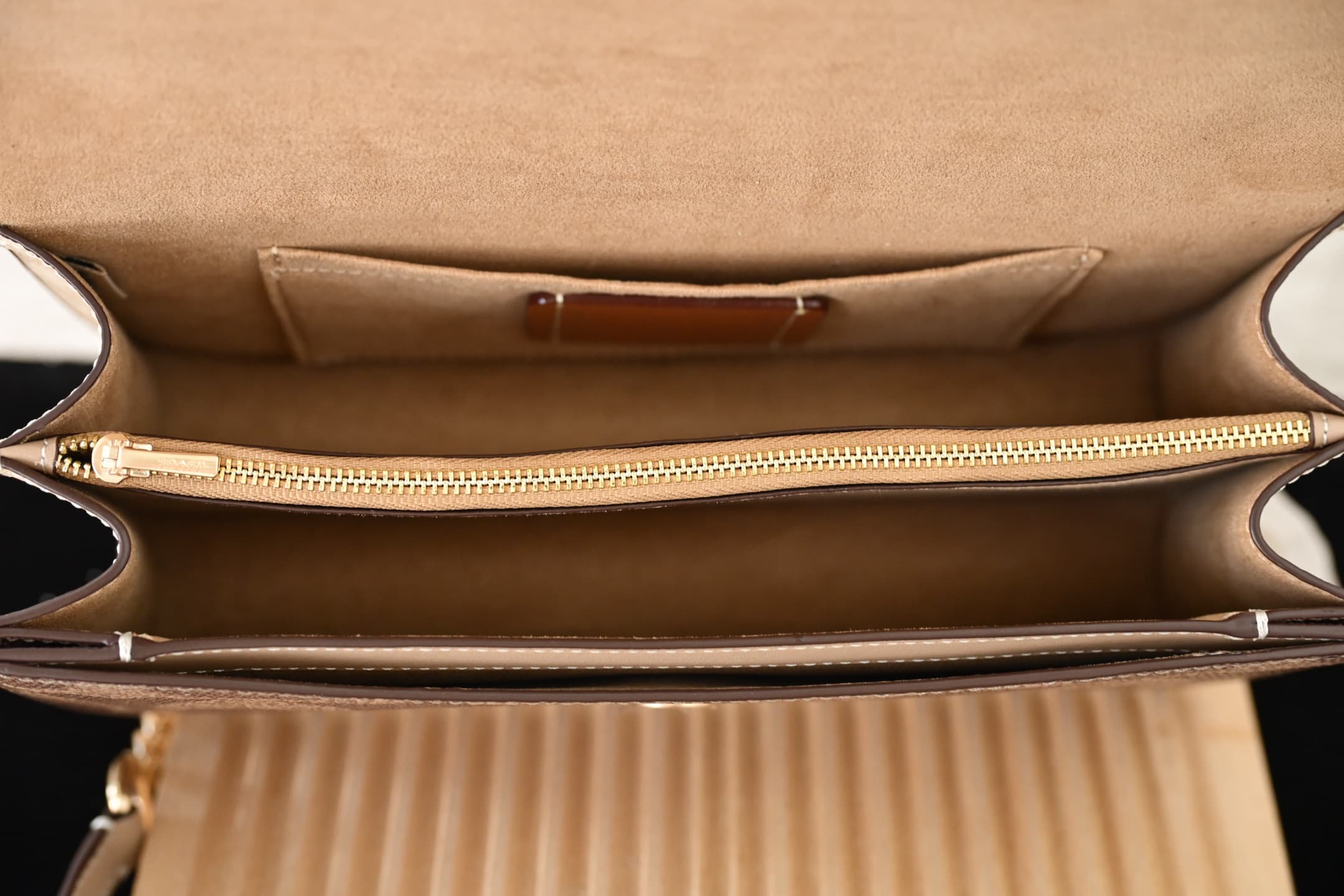 Coach Klare Envelope Crossbody Bag In Blocked Signature Canvas High