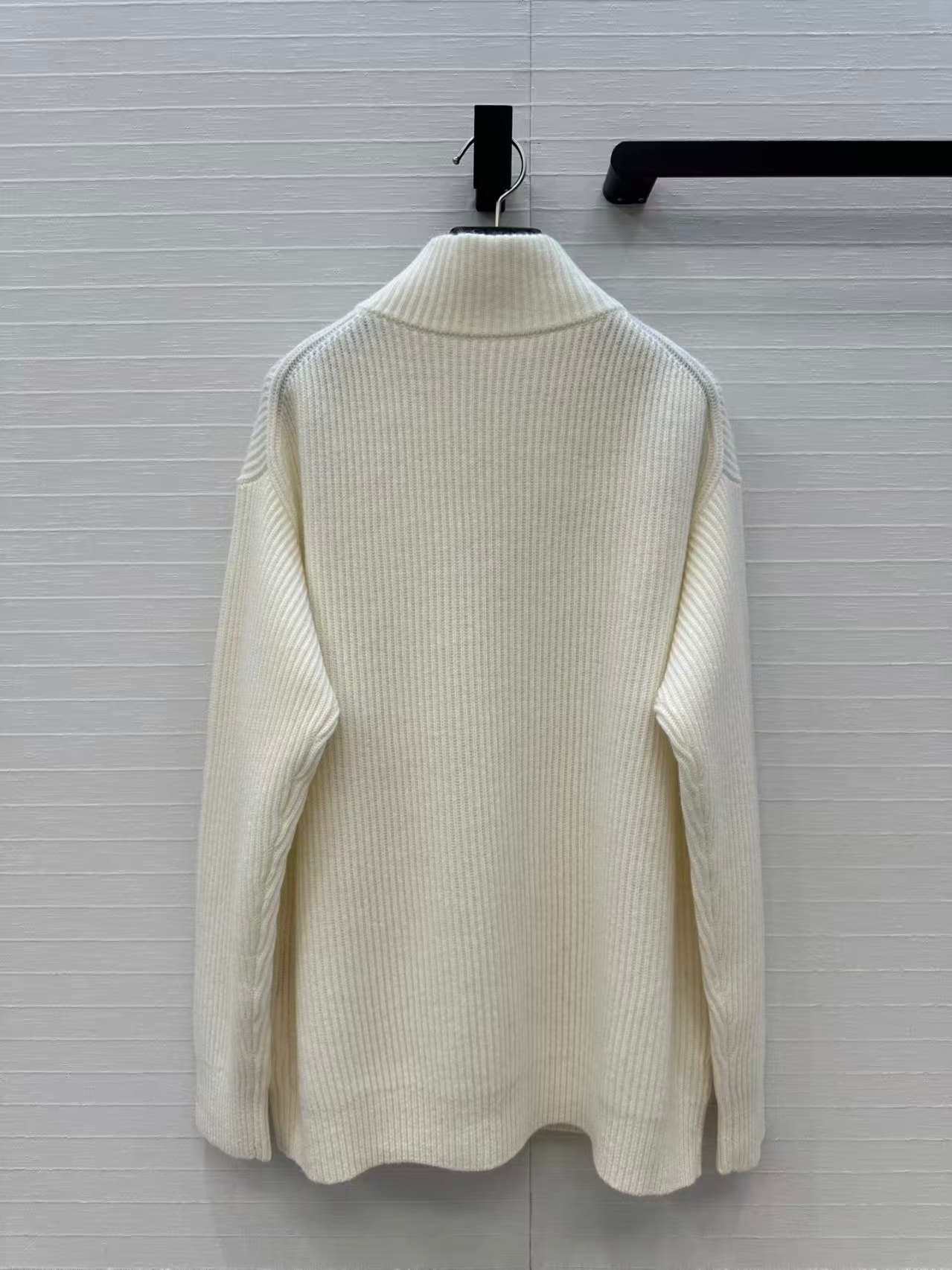 Hermes Women's H Pocket Zipped Long Jacket