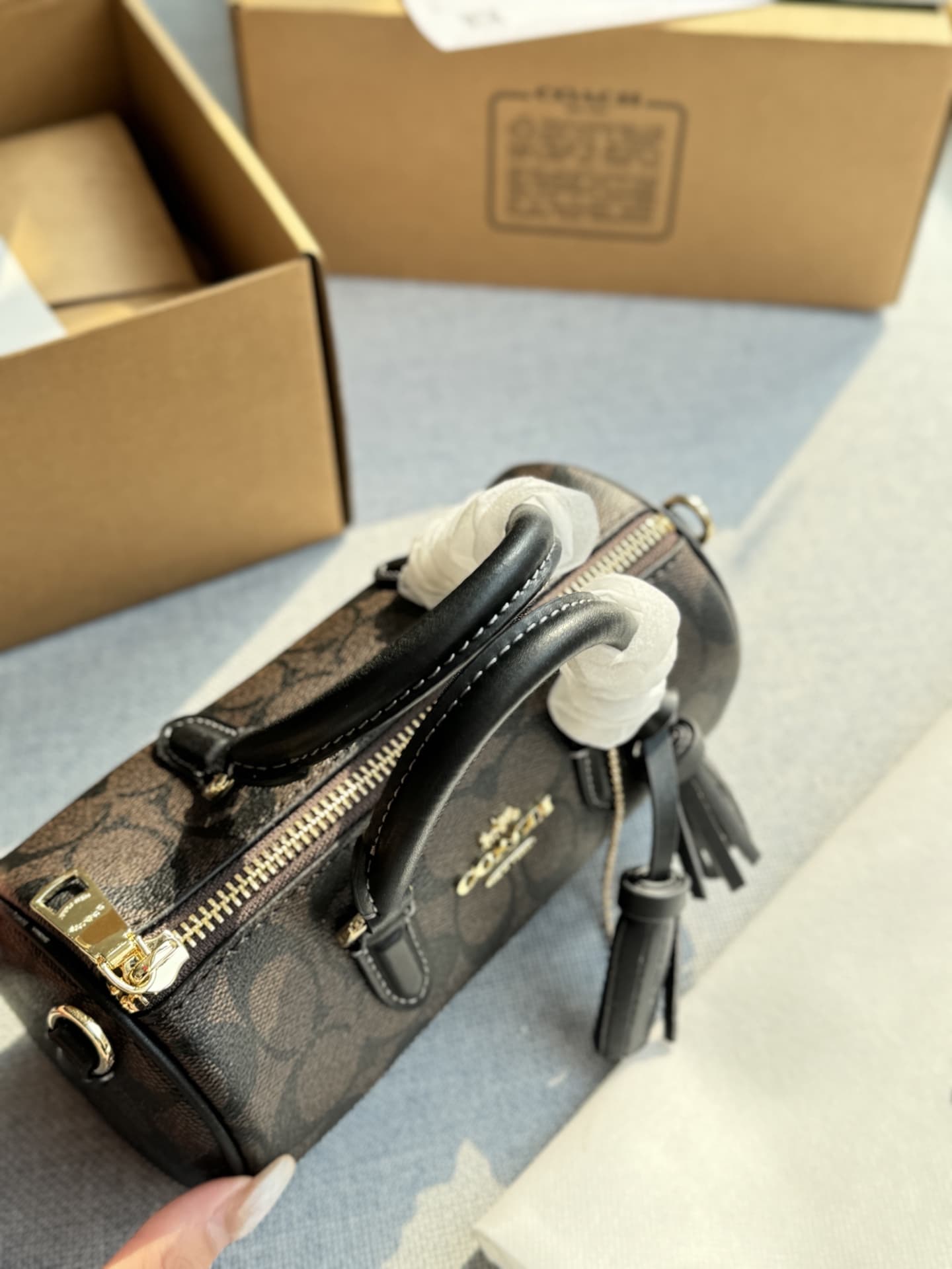 Coach Lacey Crossbody Bag In Signature Canvas