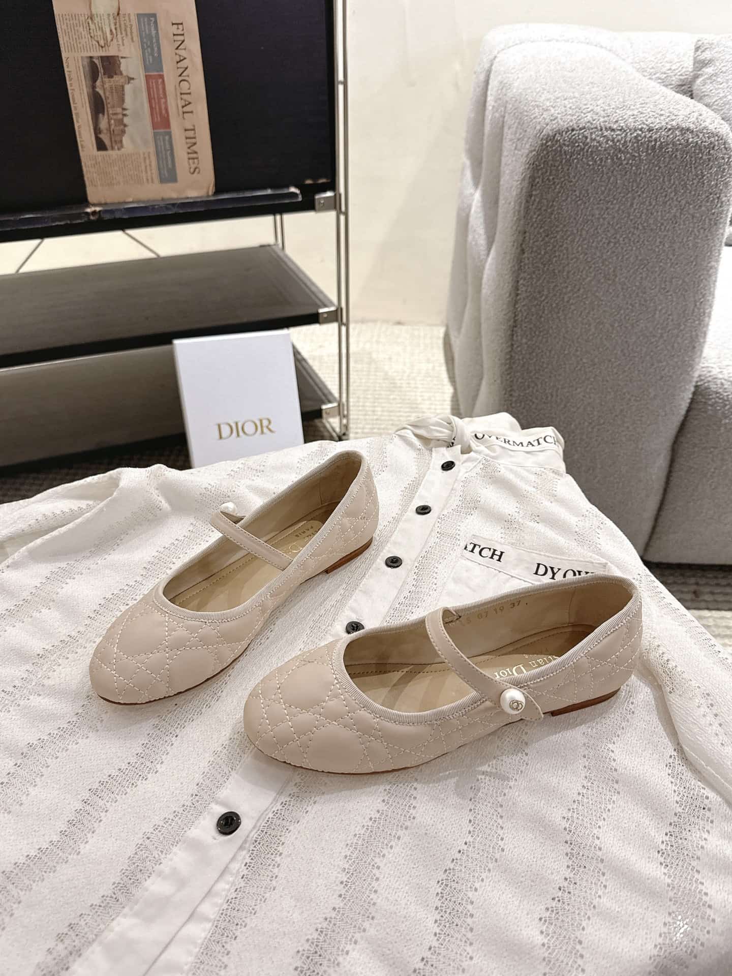 Dior Ballet Flat Shoes Women