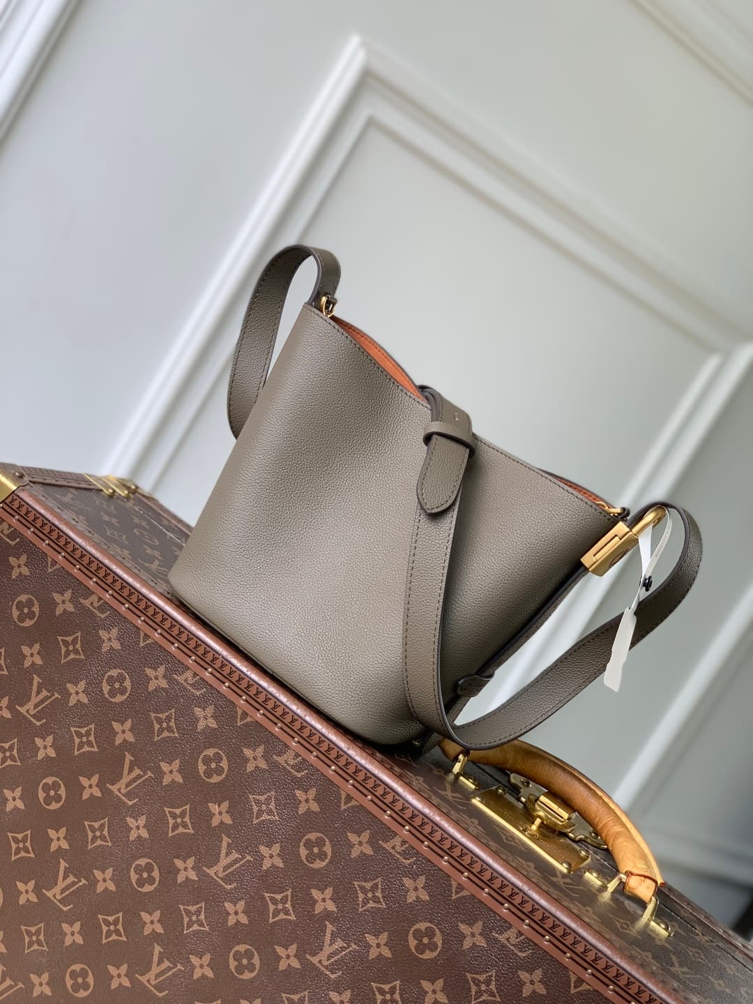 Louis Vuitton All In BB Calf leather M25544 Smoke High