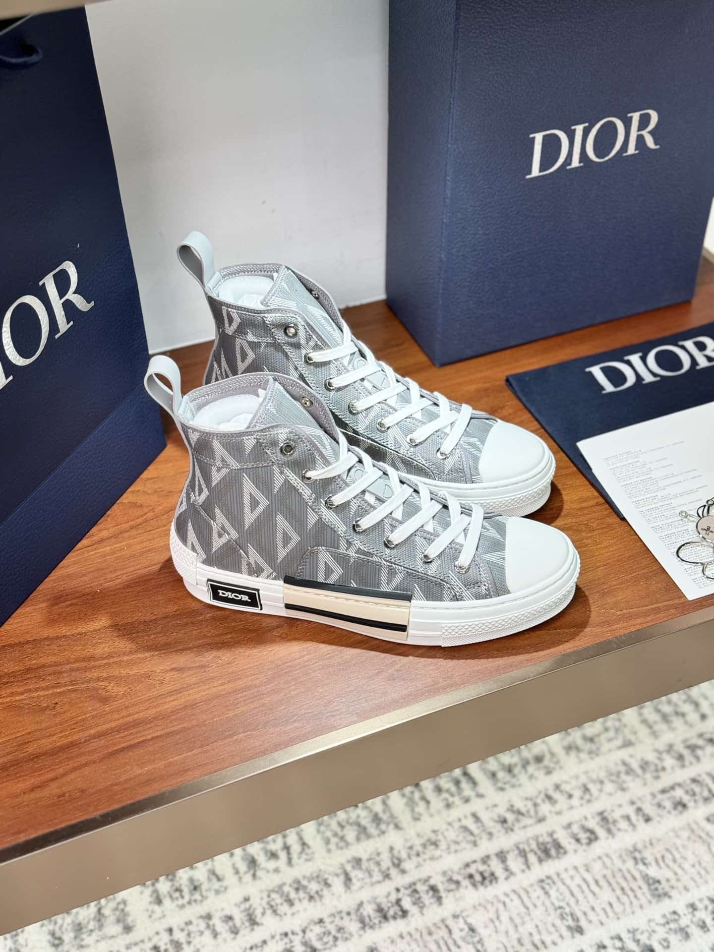 Dior B23 League High-Top Sneaker shoes Men Women