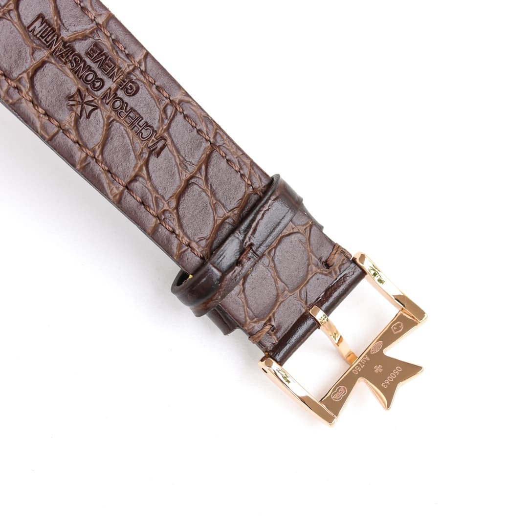 Vacheron Constantin Traditionnelle Watch with Rose Gold  Paved Diamonds TOP