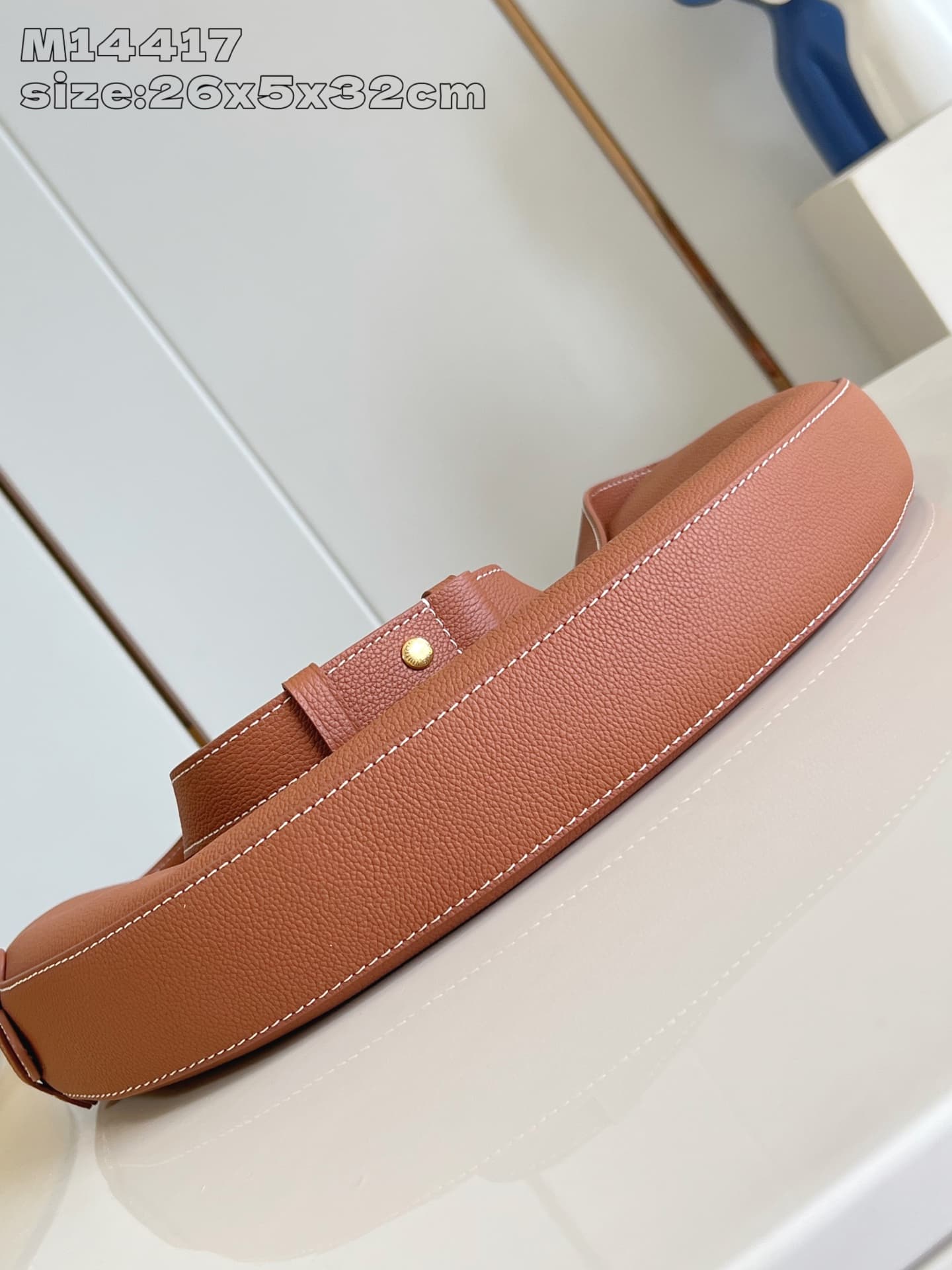 Louis Vuitton Low Key Cookie MM  Calf leather M14642 Cognac High