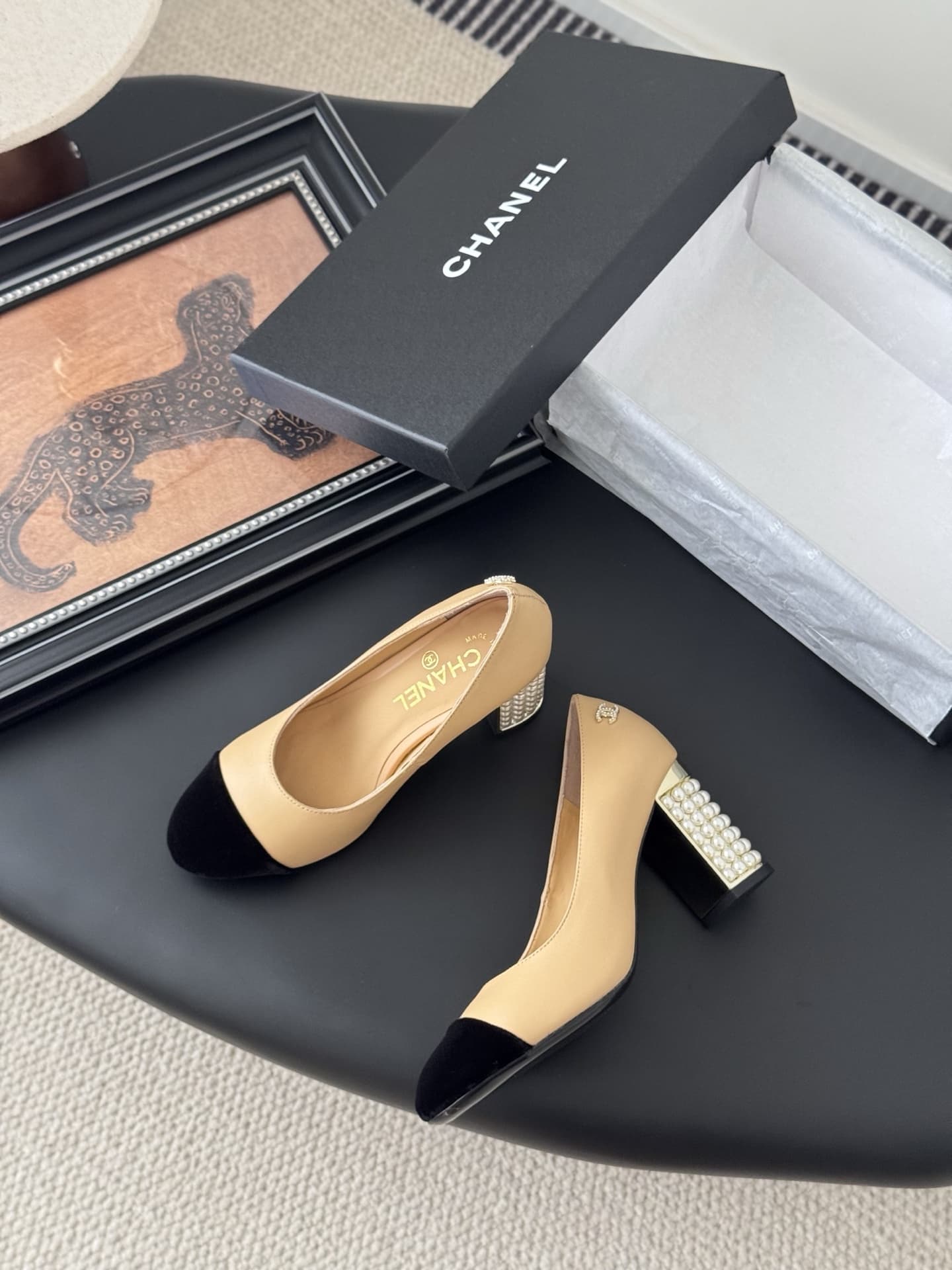 Chanel Mary Janes Pumps shoes High Women