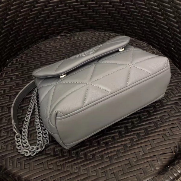 Prada Spectrum Small Bag In Grey Nappa Leather High