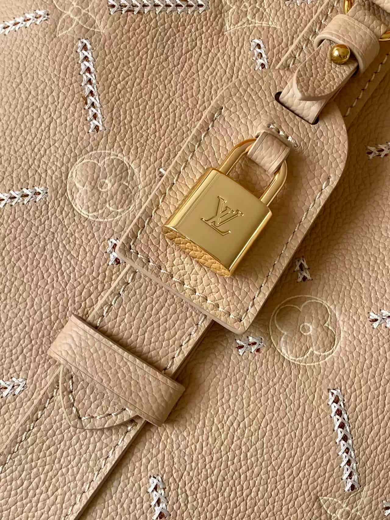 Louis Vuitton All In MM Hazelnut Couture Cowhide leather M28524 High