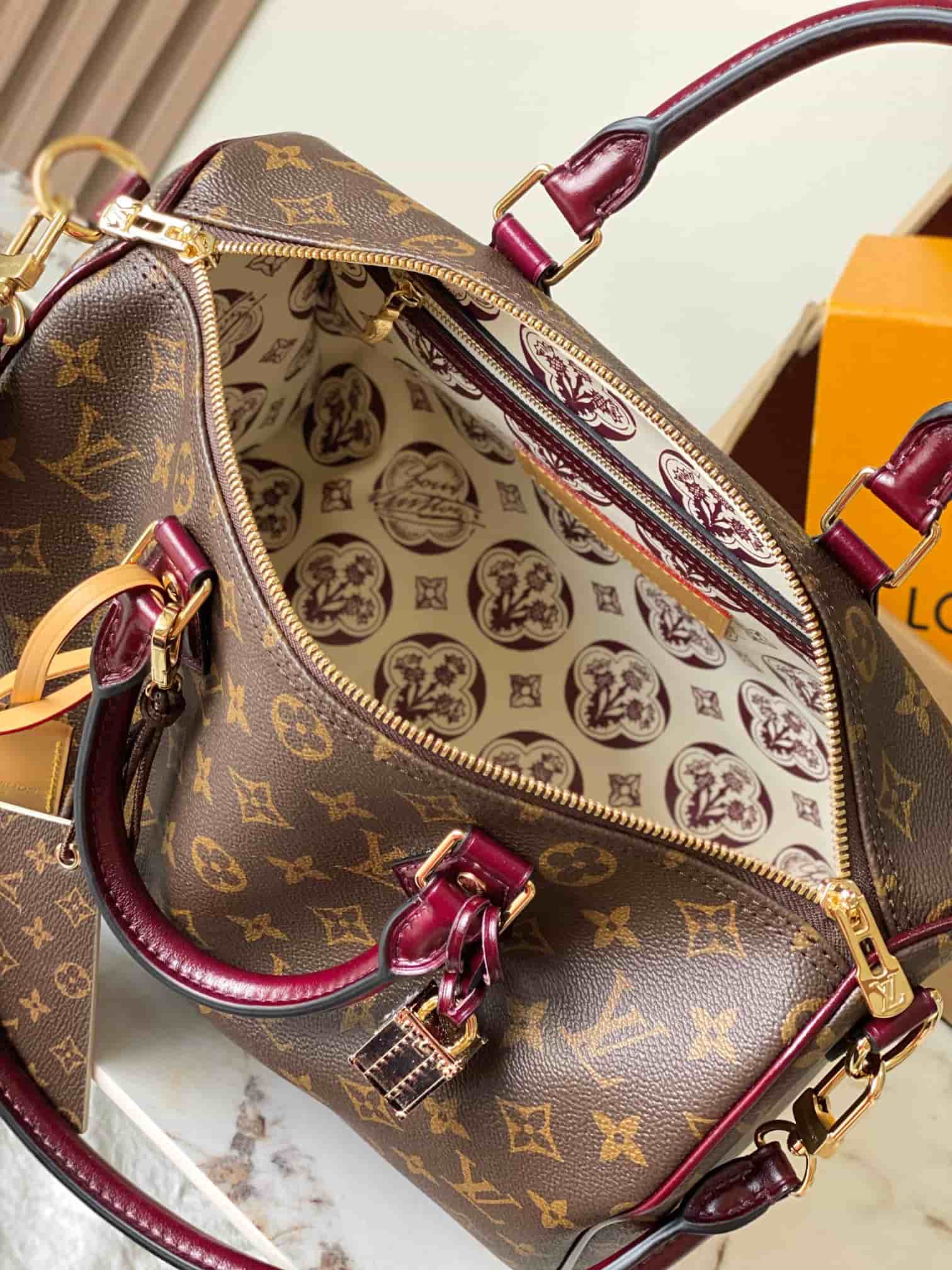 Louis Vuitton Speedy 30 Soft Celebration Monogram coated canvas M28379 TOP