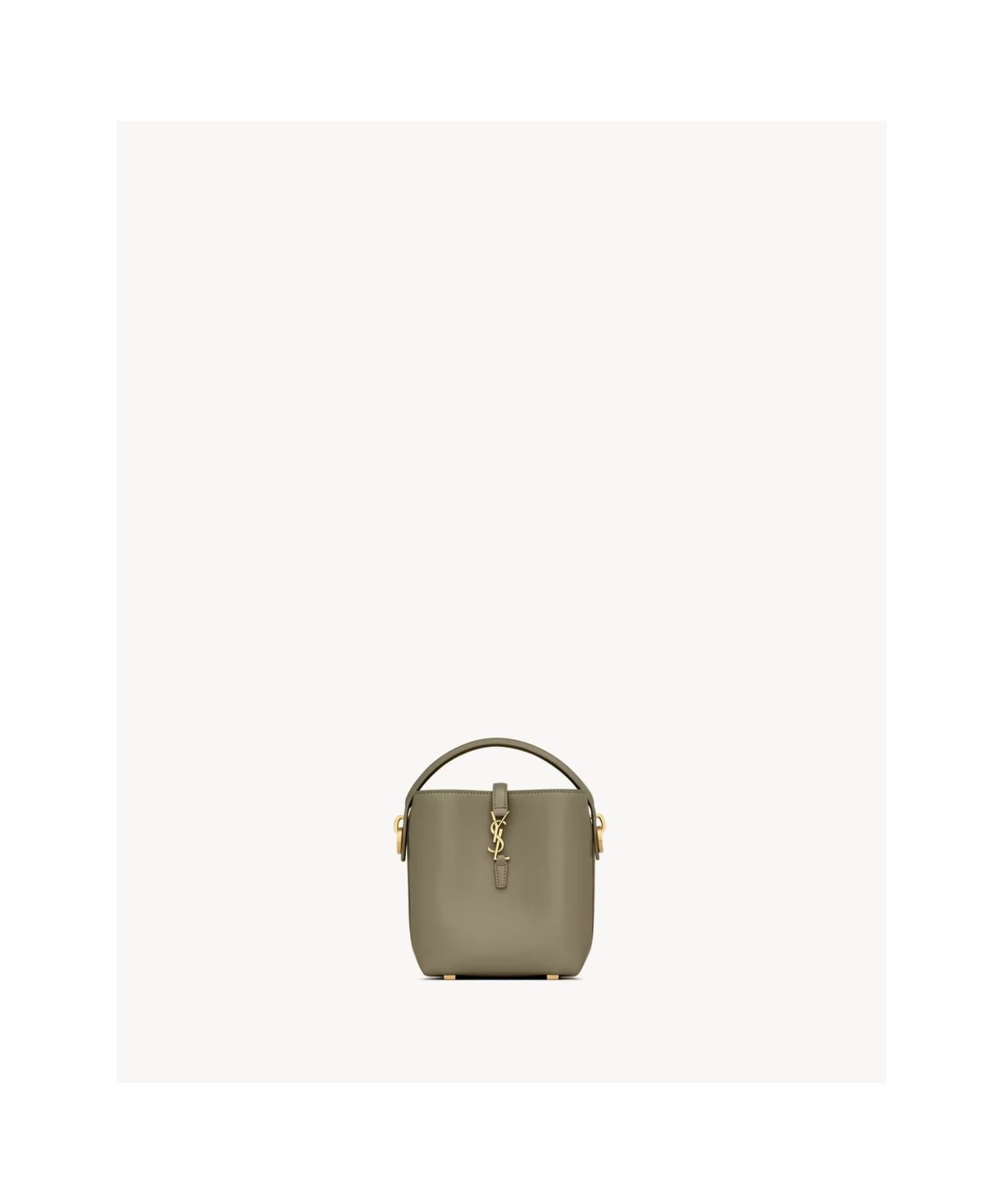 LE 37 mini in shiny leather 765870 STRONG MOSS High