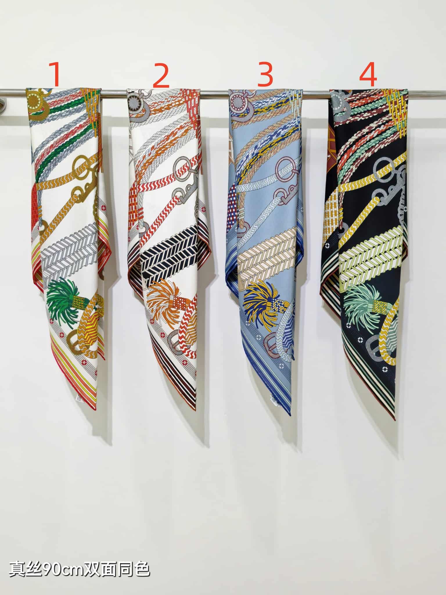 Hermes Tout en Tresse Scarf