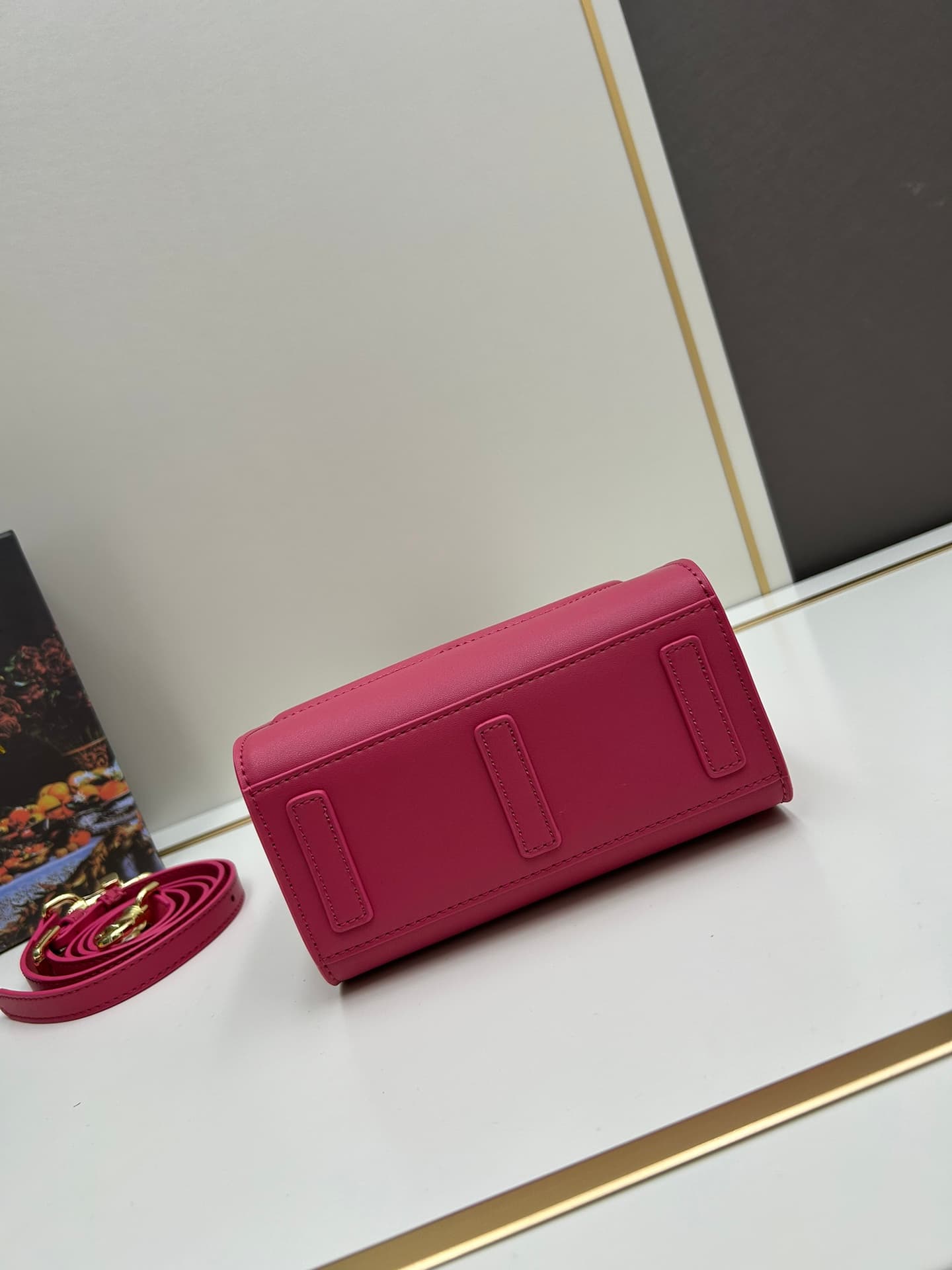 Dolce & Gabbana Mini DG Daily Tote Bag Plum Red Calfskin High