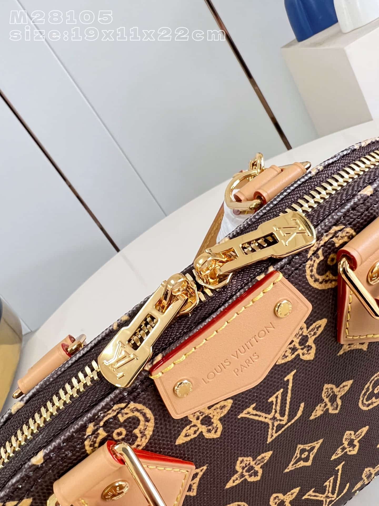 Louis Vuitton Alma Trunk BB handbag in Monogram Canvas M28105 High