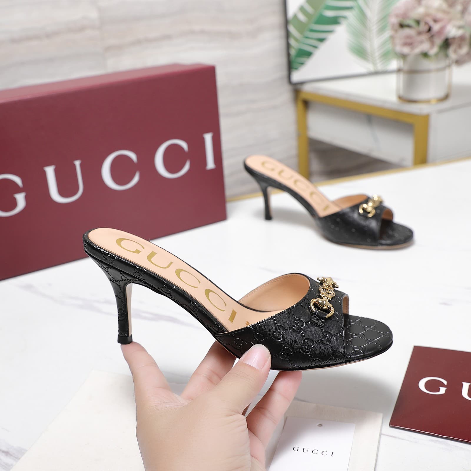 Gucci GG Slide Sandals Women