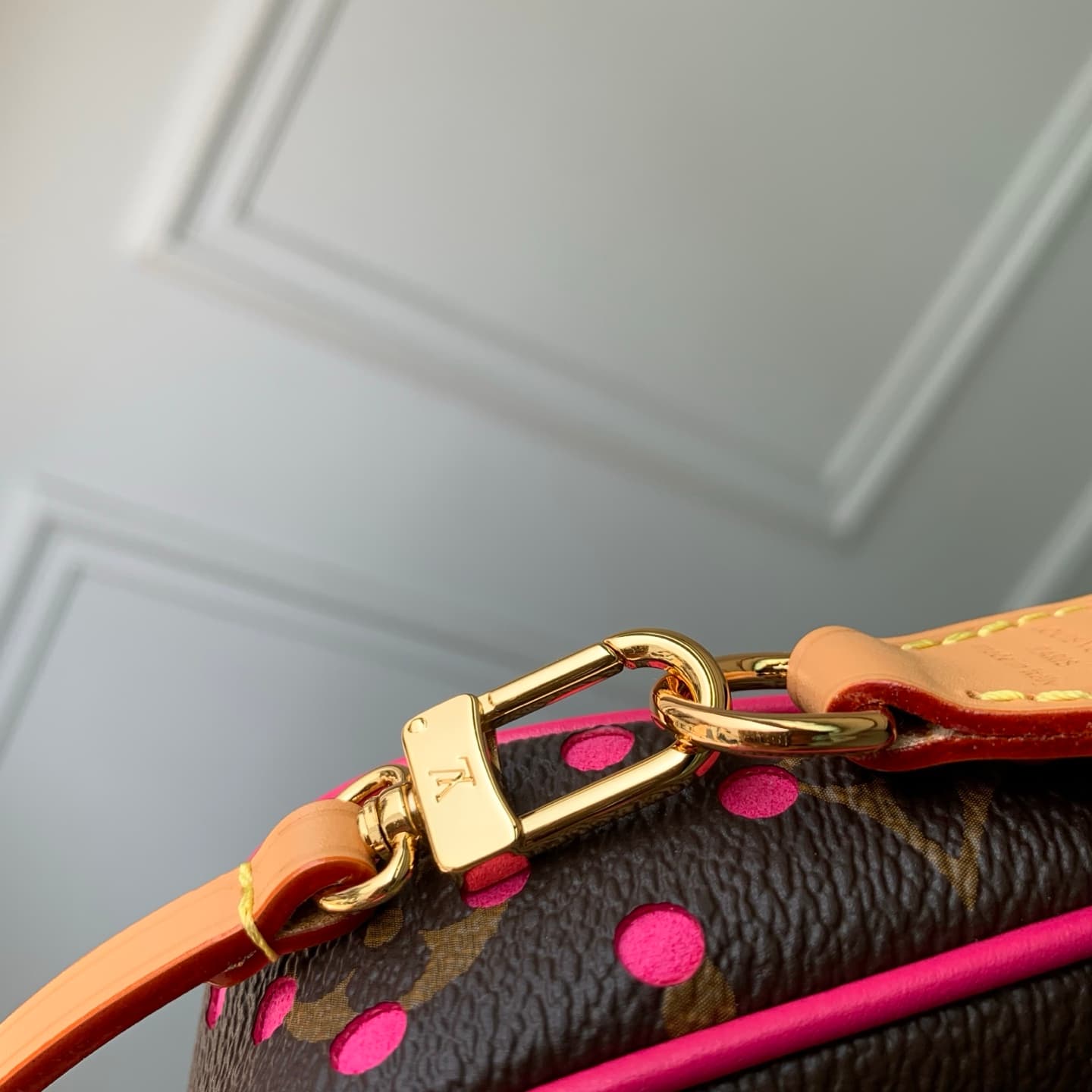 Louis Vuitton Pochette Accessoires Monogram Perfo/Pop Crush Coated Canvas M29001 High