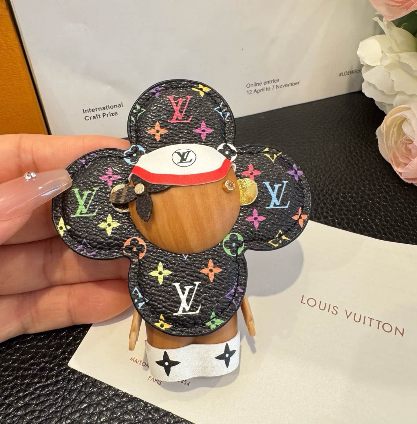 Louis Vuitton Vivienne Baker Bag Charm Key Holder