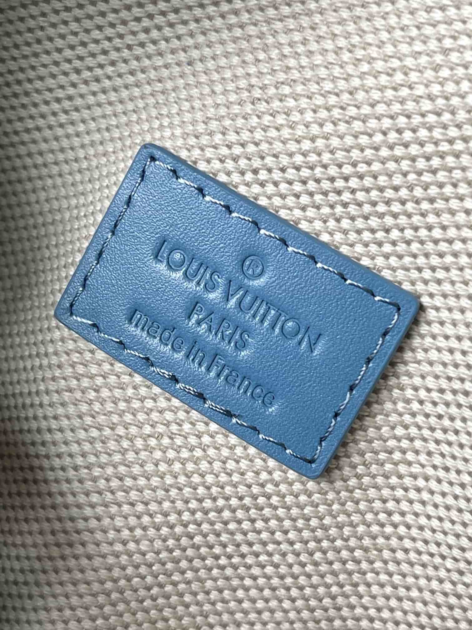 Louis Vuitton Speedy 18 Bandoulière Damier Denim Blue N00208 TOP