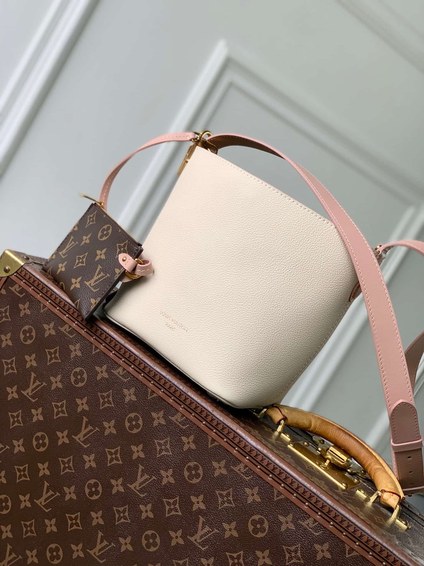 Louis Vuitton Low Key All In BB Bicolor Quartz Hazelnut Calfskin leather M29112 High