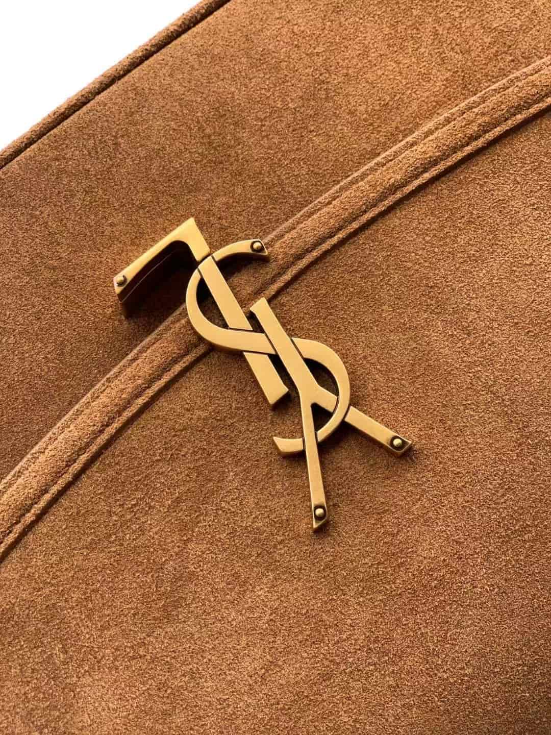 SAINT LAURENT SOLFERINO LARGE IN SUEDE High