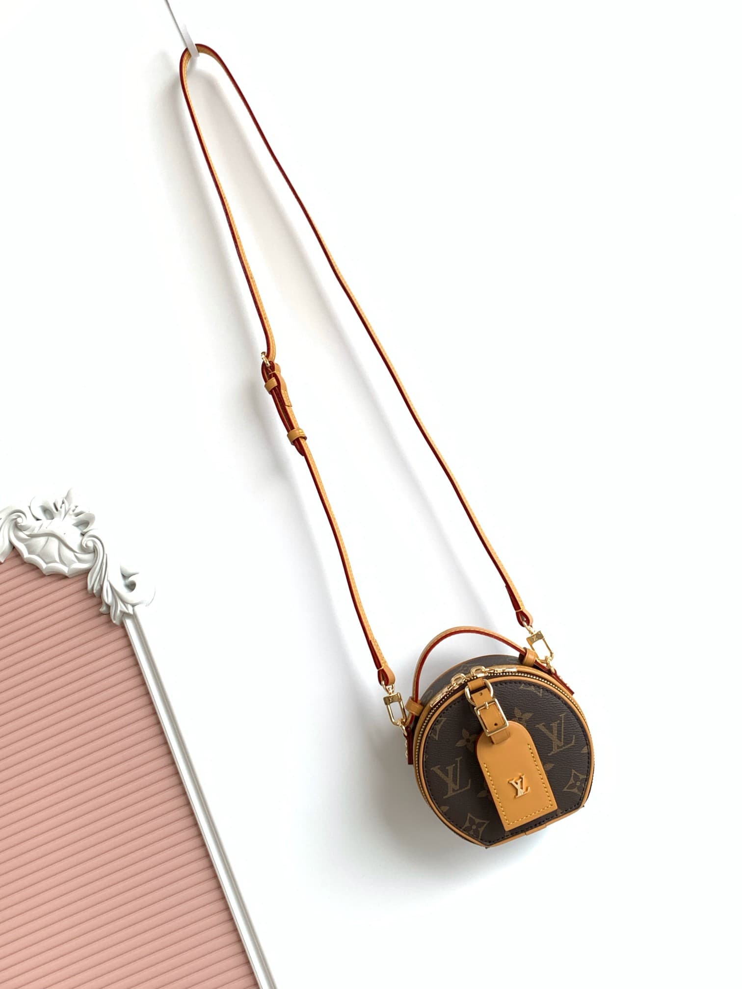 Louis Vuitton Mini Boite Chapeau Monogram Reverse coated canvas M44699 High