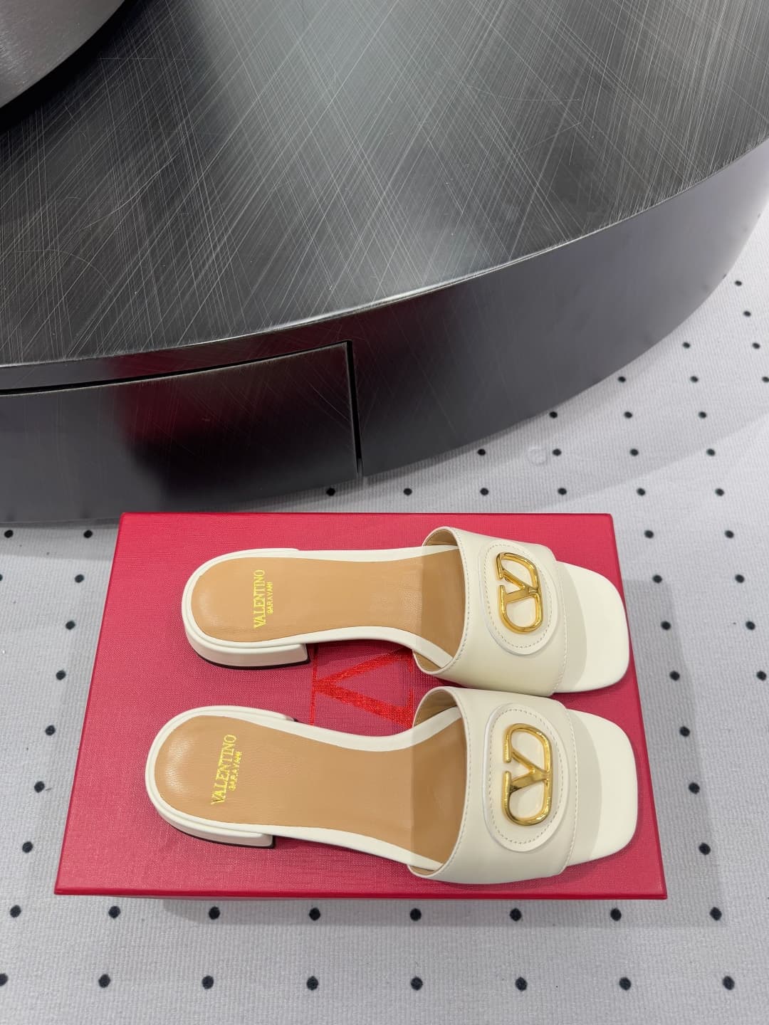 Valentino Vlogo Signature Slide Sandal Shoes Women