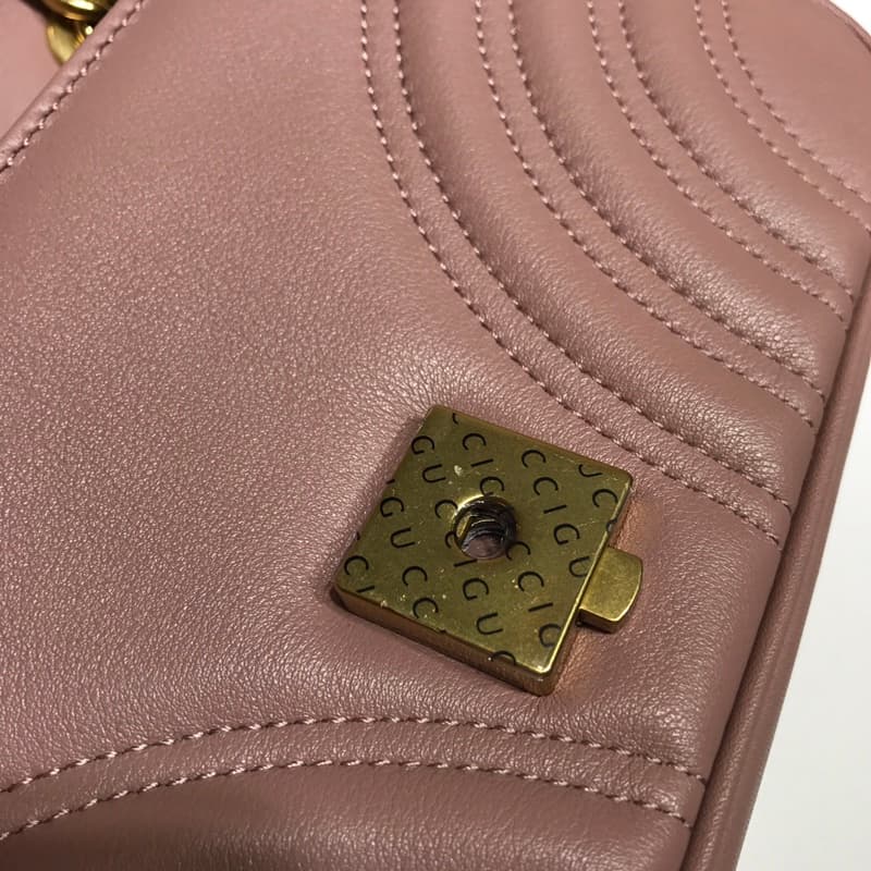 GG Marmont mini matelassé shoulder bag 446744 High