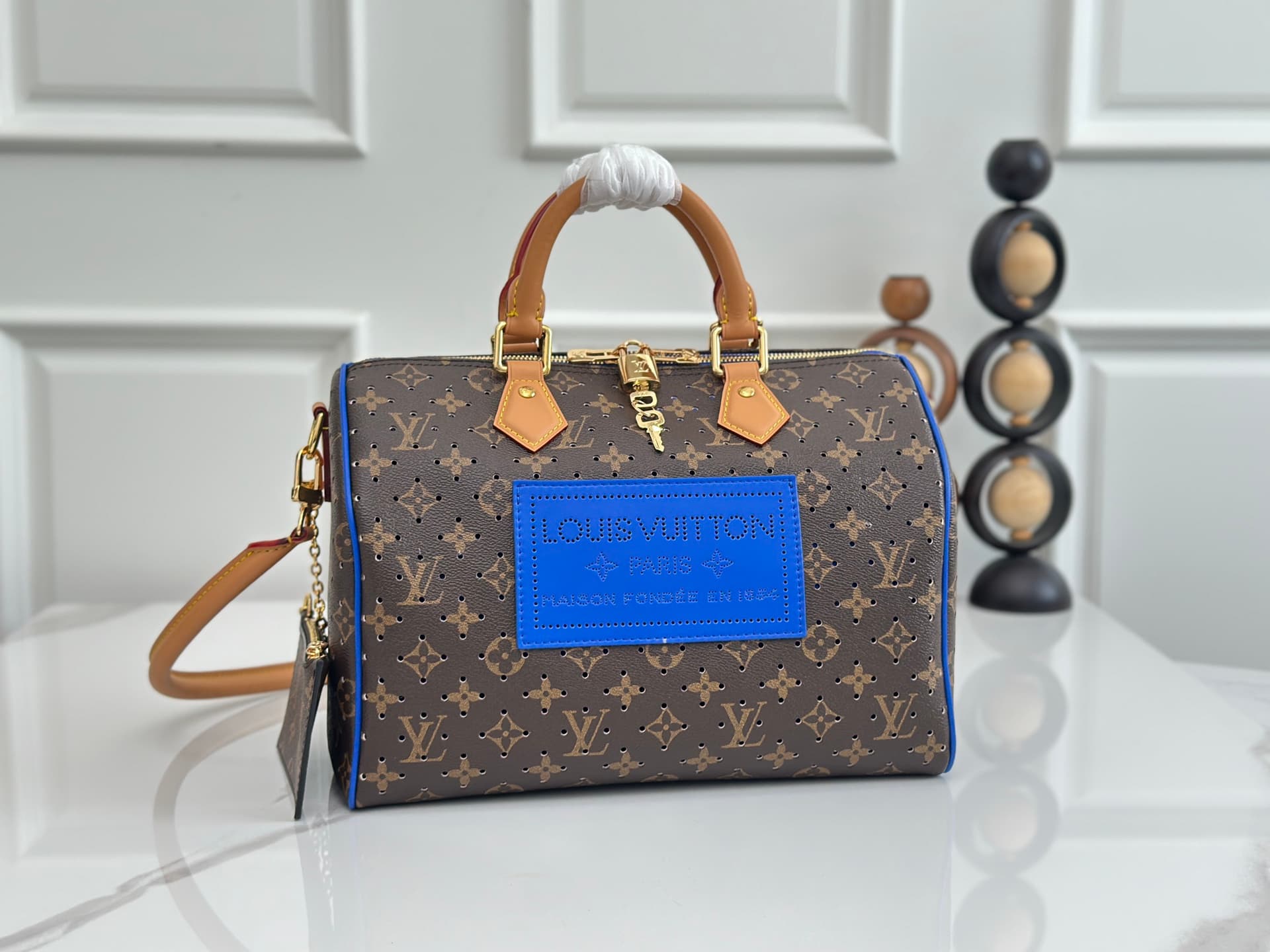 Louis Vuitton Speedy Soft 30 Neon Wave Monogram coated canvas M29143 High
