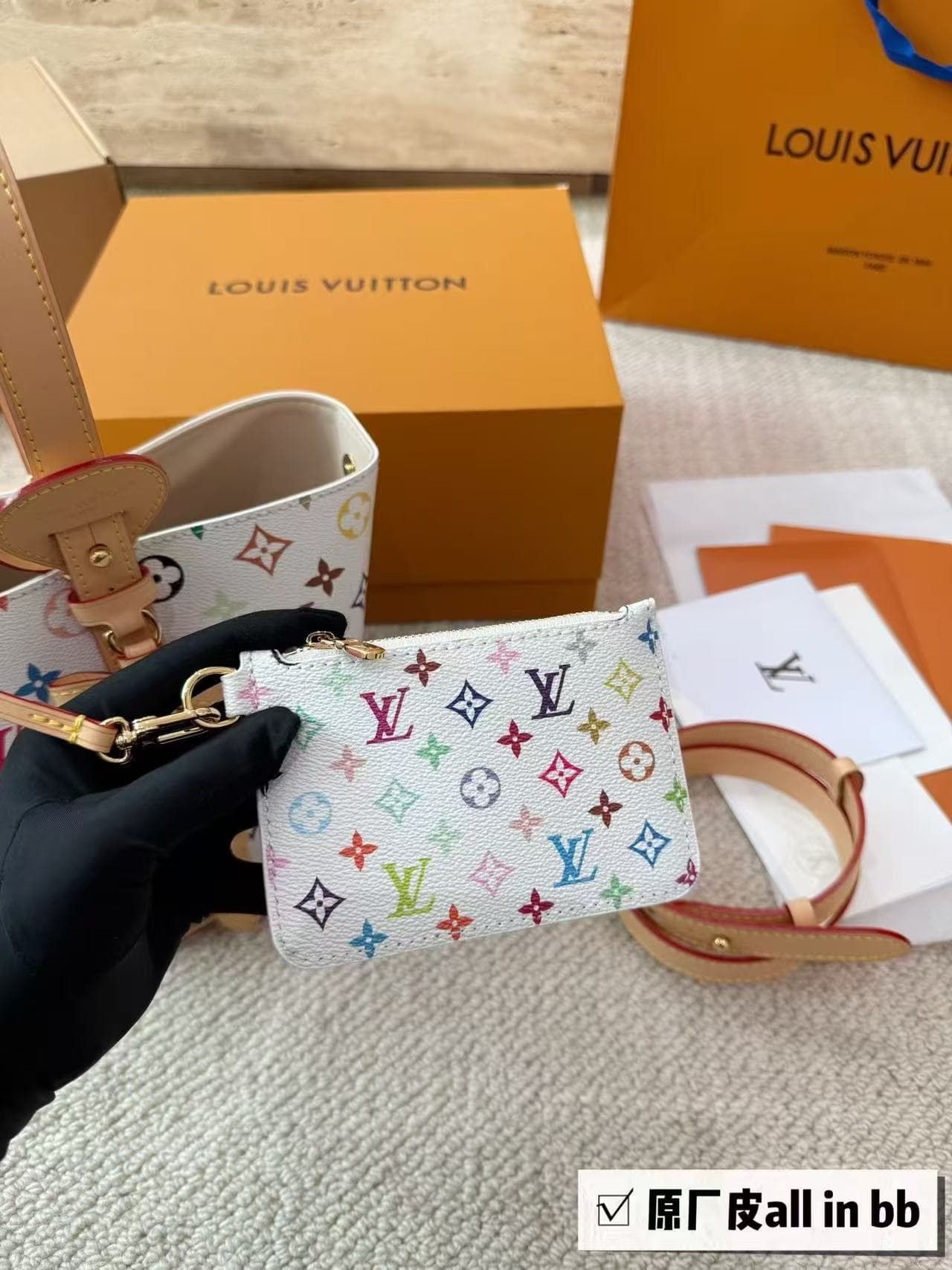 Louis Vuitton x Murakami All In BB Monogram coated canvas M13089 High
